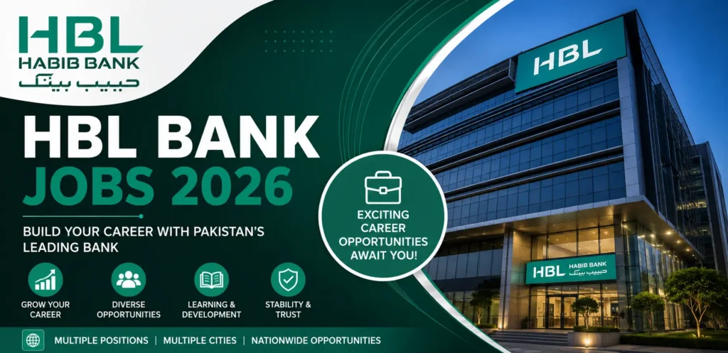 HBL Bank Jobs 2026 Latest Career Opportunities in Pakistan