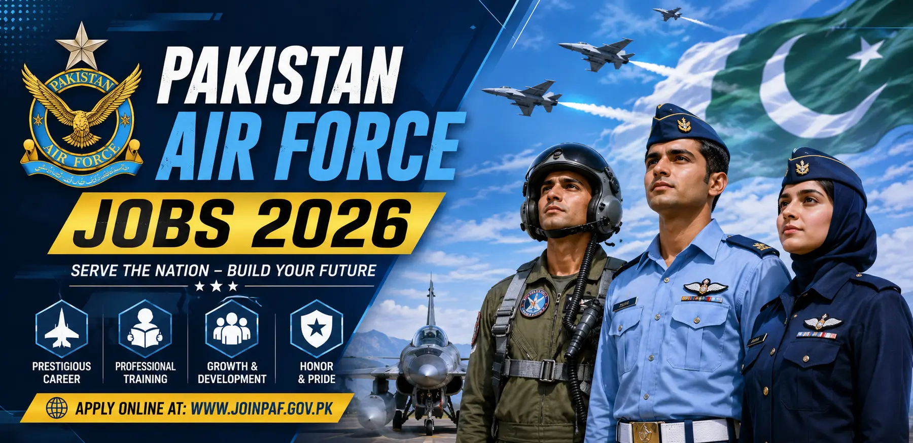 Pakistan Airforce Jobs 2026 Latest PAF Recruitment Guide