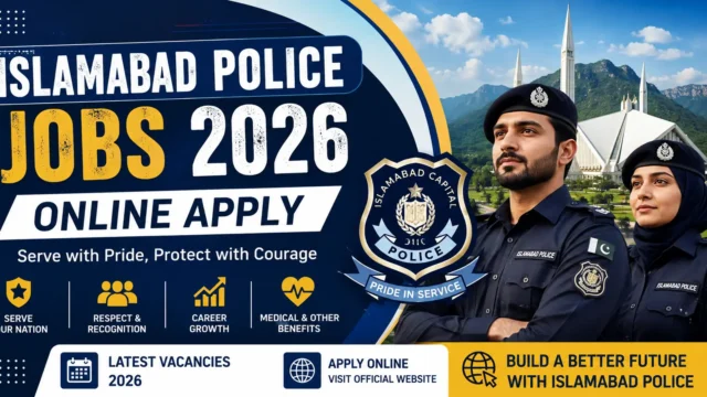Islamabad Police Jobs Online Apply 2026 Latest Vacancies