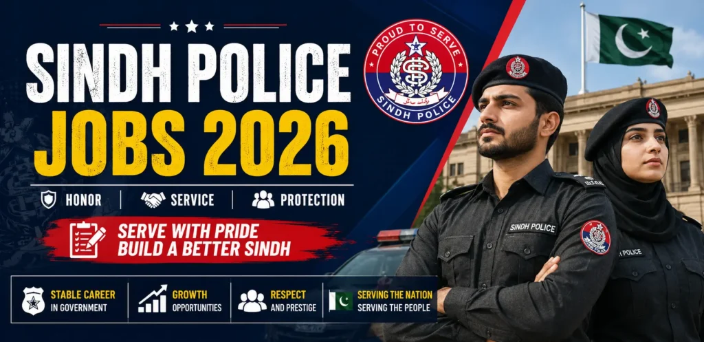 Sindh Police Jobs 2026 Latest Vacancies & Apply Guide