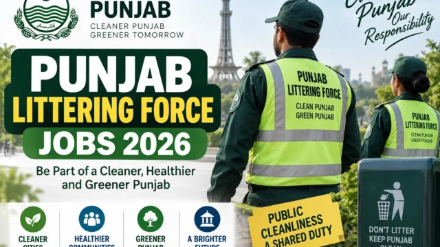 Punjab Littering Force Jobs 2026 Latest Updates & Application Guide